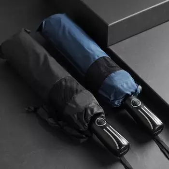 Большой зонт для гольфа для мужчин, корпорация, ветрозащитный, 123 см, складной, большой, автоматический зонт для путешествий на открытом воздухе чёрный