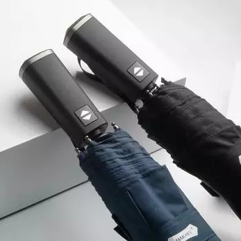 Большой зонт для мужчин, 135 см, роскошный автоматический зонт от дождя, ветрозащитный складной большой зонт для гольфа, уличный синий