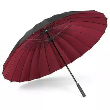 Большой зонт от дождя для мужчин, качественный, 24K, прочный, двойной, ветрозащитный, из стекловолокна, с длинной ручкой, зонт для гольфа, женские подарки, дорожный зонт синий