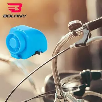 BOLANY велосипедный звонок, электрический звуковой сигнал для велосипеда, водонепроницаемый пресс-переключатель, высокопрочный велосипедный сигнальный сигнал для MTB велосипеда чёрный