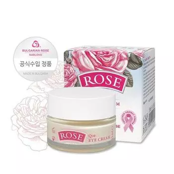 Болгарская роза [Болгарская роза] Крем для кожи вокруг глаз Rose Original Q10 15мл