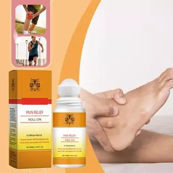 Боли в суставах, шариковый массаж, успокаивает боль при отеках суставов, поддерживает тело, эссенция от боли в мышцах, 50 мл One size