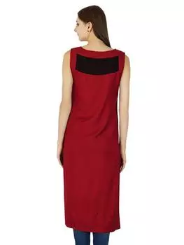 Болливуд Курта Индийский Дизайнер Женщины Повседневная Этническая Курти Хлопок Топ Туника 10 малиновый