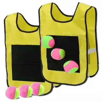 BOLSO Target Dart Ball Set of 2 Target для игр в парке, игрушек для спорта и отдыха в помещении (желтый)