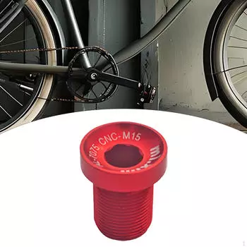 Болт для шатуна велосипеда, аксессуары, запасные части, винт для шатуна велосипеда M15 золотой