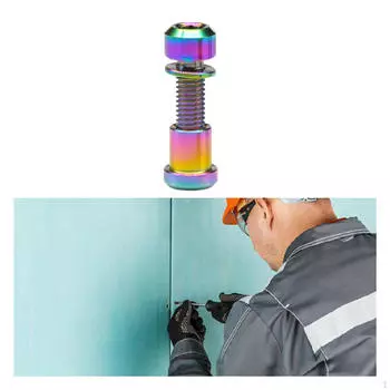 Болт и гайка выноса велосипеда для горных шоссейных велосипедов Silver