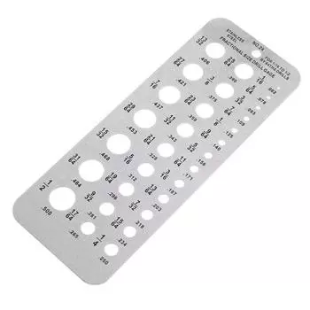 Болт Проволока Сверло Измерительный Калибр Подвесное Отверстие Дизайн Сверло Контрольная Пластина Шаблон Сверла Измерительный Инструмент