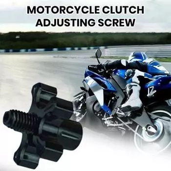 Болт регулировки сцепления мотоцикла, анодированный алюминий с ЧПУ, рычаг тормоза, кабель сцепления, провод с фиксированным винтом, мотоцикл, квадроцикл, UTV, модификация спортивного велосипеда синий