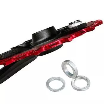 Болт шатуна велосипеда Проставочный винт звездочки Звездочка горного велосипеда Двойная прокладка кривошипа as the picture