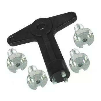 Болты с головкой легкосплавного диска, болты с ключом для Vauxhall/Opel Astra, Vectra, Corsa