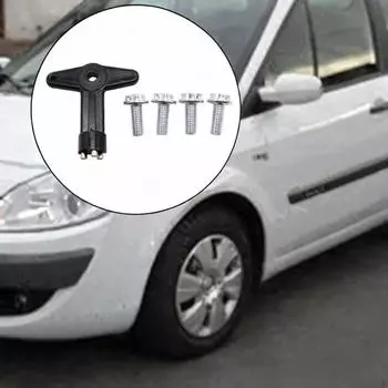 Болты с колпачками для колесных дисков с ключом Premium 7700422600 Высокопроизводительная замена для Scenic