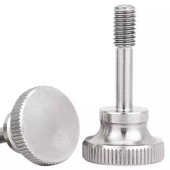 Болты-ступенчатые с противоскользящей насечкой, затягиваемые вручную - винты с высокой головкой из нержавеющей стали 304 (М3 М4 М5 М6 М8) M3*6