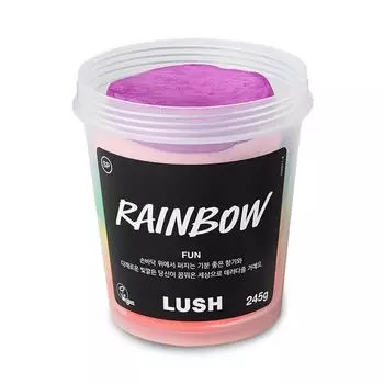 Бомба для ванны Lush Rainbow Fun, 245 г, 1 шт.