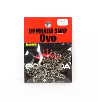 Bombada Lure Snap Ovo Economy Pack Heavy Duty Размер 3 (1171)