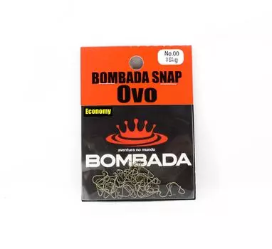 Bombada Lure Snap Ovo Economy Pack Heavy Duty Size 00 (5537)