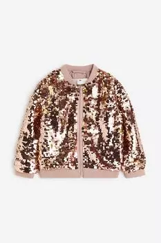 Бомбер с пайетками
