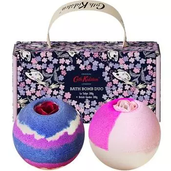 Бомбочка для ванны Cath Kidston Duo British Garden 200г + La Tulip 200г набор, 1 комплект