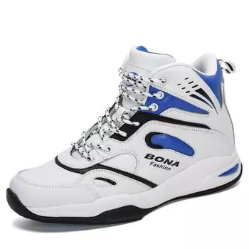 BONA Новое поступление баскетбольные кроссовки мужские амортизирующие легкие модные кроссовки мужские Zapatos Hombre уличная спортивная обувь Masculino