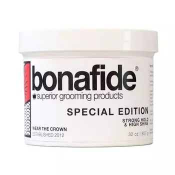 Bonafide Pomade Special Edition Кондиционер для волос Жир для волос Воск Гель для волос Набор для укладки волос, растворимый в воде Bonafide