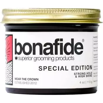 Bonafide Pomade Special Edition Мужской парикмахерский воск для волос Гель-воск для волос Набор для укладки волос, растворимый в воде Bonafide