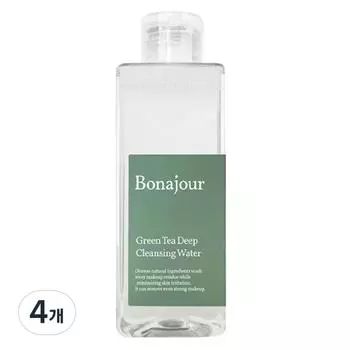Bonajour Green Tea Deep Cleansing Water, 200ml, 4 units