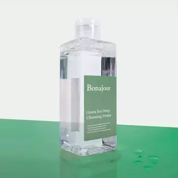 Bonajour Green Tea Deep Cleansing Water Hypoallergenic Alaska Glacier Water Cleanser 200ml