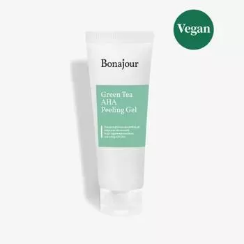 Bonajour Веганский зеленый чай AHA-пилинг-гель 150 мл none