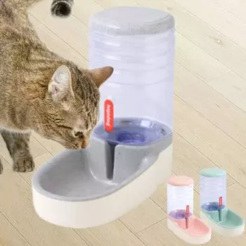 Bonarca Automatic Water Drinker for Cats and Dogs Colors to Choose Automatic Water Large Small and Medium Water Filter Gravity Automatic Water No