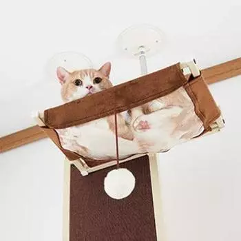 Bonbi Подиум Современный прозрачный гамак коричневый