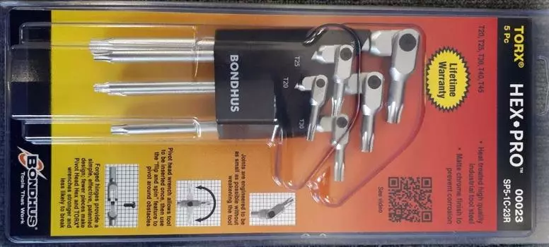 Bondas Wrench HEX PRO SP5-1C-23R