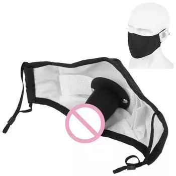 Бондаж секс-игрушка для женщин и мужчин Маска-заглушка для рта Рабская пробка Игры для взрослых Силиконовый дилдо Маска-кляп Эротический фетиш 1 set