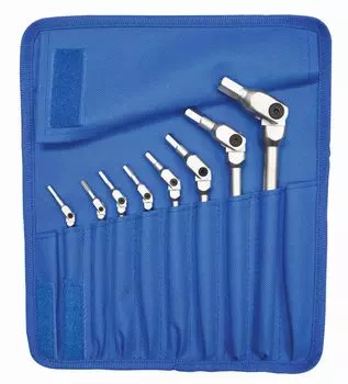 Bondhus HP8-IC-17 SINGLE Set 8 Chrome Hex Pro Wrenches 1/8-3/8in, multi, one size