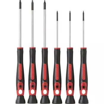BONDHUS screwdriver set 6 piece set [] Torx® Torx® [T3x60, T4x60, T5x60, T6x80, T8x80, T10x80] No.4380