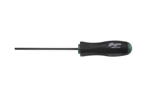 BONDHUS screwdriver TR27 272mm Shaft 149mm Grip Black dyed [] Torx® tamper-proof [Total length length diameter 33mm] No.33827