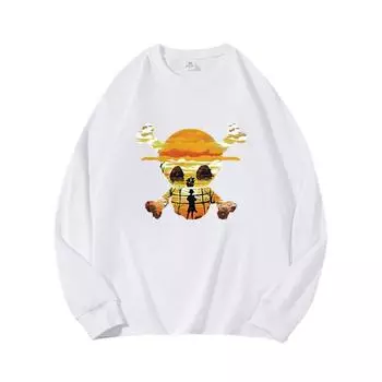 BoneAutumn Clothing Длинные рукава из чистого хлопка, новый мужской и женский топ, весенний внутренний слой, базовая рубашка, футболка с круглым вырезом и длинными рукавами M коричневый