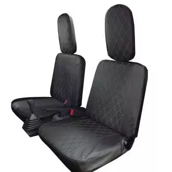 BONFORM Car Seat Cover Diamond Quilt Suzuki Carry 13 Black 4368-07BK