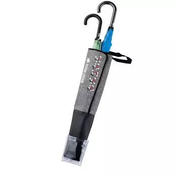 BONFORM Disney Umbrella Holder with Drain Pocket Mickey Fabric Gray Umbrella Holder Can Hold Up to 3 Umbrella Holders with Drain Pocket Disney