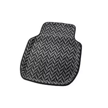 BONFORM коврик для автомобиля с узором «елочка» для передней части автомобиля 1 шт. противоскользящий 46x62 см серый 6387-31GR