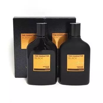 Bonin the Character Black Signature Toner + Emulsion, 1 set