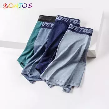 BONITOS 4 шт. сексуальные мужские трусы-боксеры мужские трусы распродажа