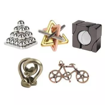 Bonnie House High Difficulty Challenge Metal Cast Puzzle, популярные корейские головоломки