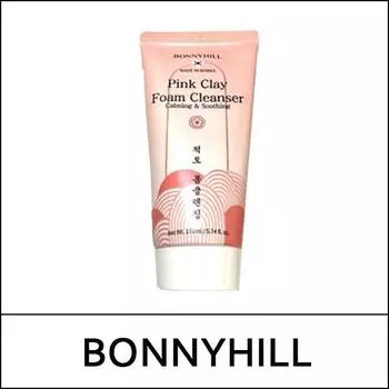 [БОННИХИЛЛ] (бо5) Пенка для умывания с розовой глиной 170 мл / Успокаивающий и смягчающий