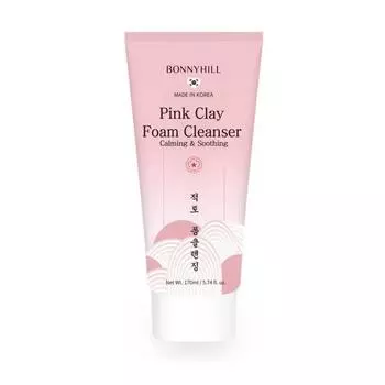 BONNYHILL Clay Foam Cleanser Желтый / Розовый / Белый, Отшелушивание и осветление, Увлажнение, Корейская косметика, Kbeauty, образец Yellow Clay