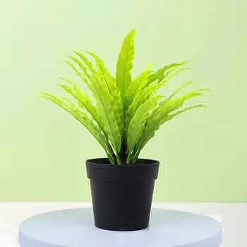 Бонсай Маленькие Растения Горшок Орнамент Поддельные Цветы Свадьба В Горшках Зеленый Дом Сад Украшения Искусственные Растения Дерево Трава 22cm*15cm