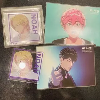 Бонус в размере 50 000 вон от Animate Noah Acrylic Coaster Plave Bamby Hamin