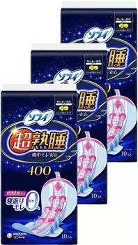 Бонус за покупку Sophie Super Deep Sleep Guard Выбор размера, количество наборов Unicharm Бонус за покупку включает оригинальные карманные салфетки Массовая покупка