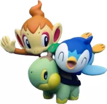 Бонусная оригинальная фигурка «Tabidachi Friends» из серии Pocket Monsters Diamond и Pearl одновременного резервирования [Только бонус]