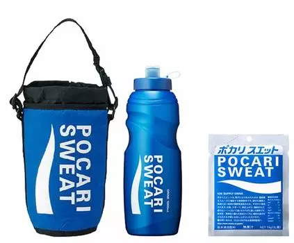 Бонусный комплект с курткой Otsuka Pharmaceutical Pocari Sweat Squeeze Bottle Pack and Carry 59671-3348-SET