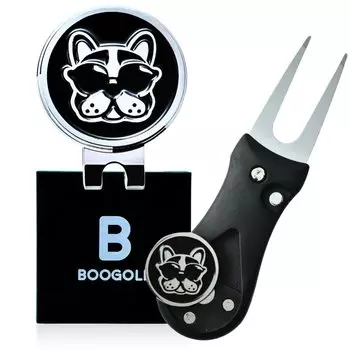 BooGolf Golf Marker Magnet Green Fork Set Recommended by Professional Golfers Stylish Competition Prize