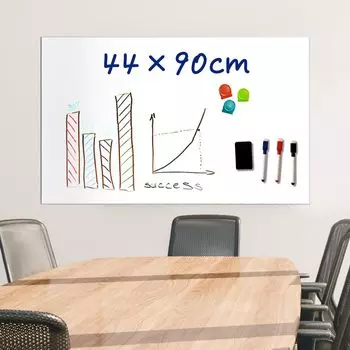 BOOMIE для рисования и легкого использования в качестве листа для белой доски, который также можно использовать с маркером для белой доски, роскошная черная доска x [легко наносится] магниты, лист, ручка, магнит,